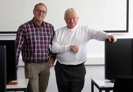 Univ. Doz. Dr. Oswald Graf (✝2020), Prof. Dr. László Tabár